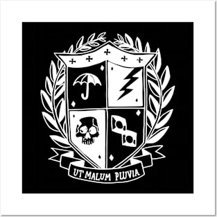 Umbrella Academy - School Crest [Inverted] [Front and Back Print] Posters and Art